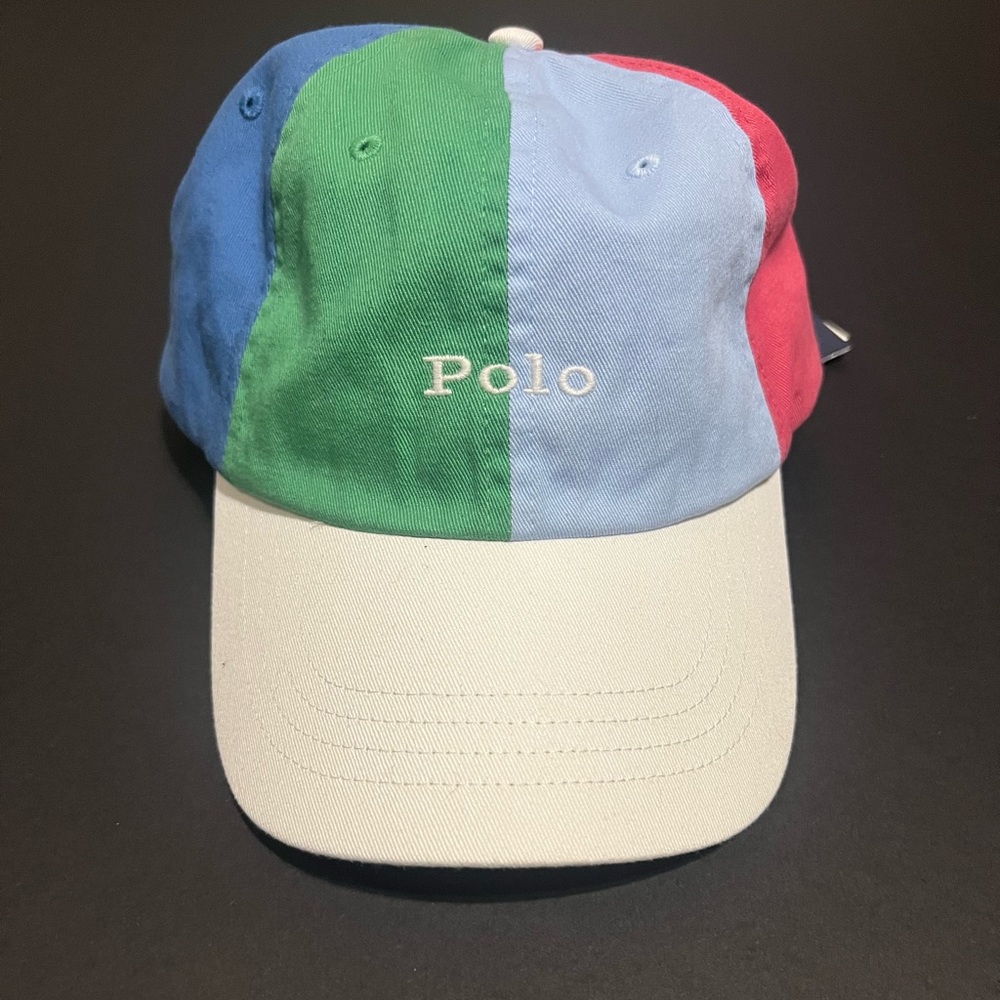 Polo Stripe Hat NWT